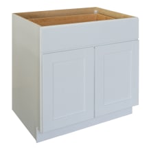 Shaker Hill 33" Wide x 34-1/2" Tall Double Door Base Cabinet