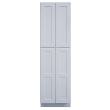 Shaker Hill 24" x 84" Pantry Cabinet with 4 Doors and 4 Shelves