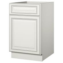 Sanibel 21" Wide x 34-1/2" Tall Single Door Base Cabinet with Single Dovetail Drawer and Soft Close Slides