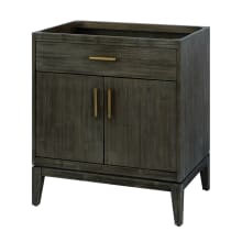 Tyler 30" Free Standing Hardwood Vanity Cabinet Only - Less Vanity Top