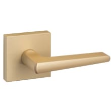 Basel Passage Door Lever Set with Square Rose