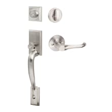 Madison Sectional Single Cylinder Keyed Entry Handleset with Interior Lever