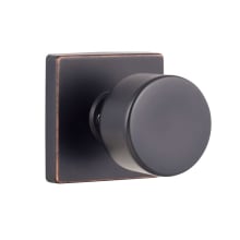 Bergen Non-Turning One-Sided Dummy Door Knob with Square Rose