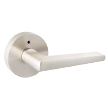 Basel Privacy Door Lever Set with Round Rose