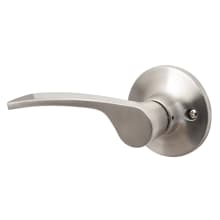 Edge Left Handed Non-Turning One-Sided Dummy Door Lever with Round Rose
