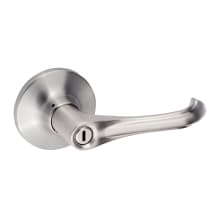Helena Privacy Door Lever Set with Round Rose