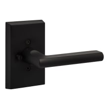 Logan Privacy Door Lever Set with Rectangle Rose