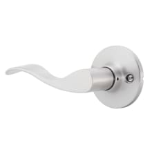 Snowbird Right Handed Interior Trim Lever with Round Rose for Single Cylinder Handlesets