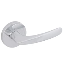 Torino Interior Trim Lever with Round Rose for Single Cylinder Handlesets