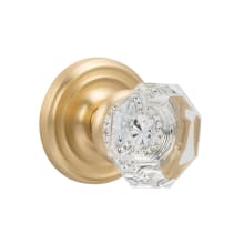 Torrey Non-Turning One-Sided Dummy Door Knob with Round Rose