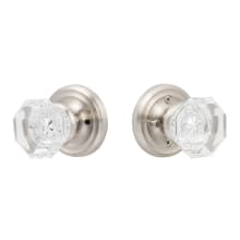 Torrey Privacy Door Knob Set with Round Rose