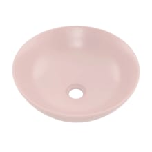 Classe 15-5/16" Round Ceramic Vessel Bathroom Sink