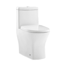 Sublime II 1.1 / 1.6 GPF One Piece Round Toilet with Push Button Flush - Seat Included