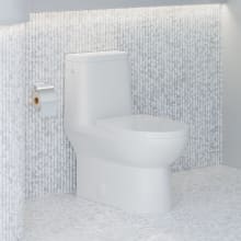 Avancer 1.26 GPF Dual Flush Floor Mounted Elongated Toilet - Seat Included