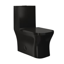 Concorde 1.1 / 1.6 GPF Dual Flush One Piece Elongated Toilet with Push Button Flush - Seat Included