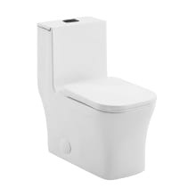 Concorde 1.1 / 1.6 GPF Dual Flush One Piece Elongated Toilet with Push Button Flush - Seat Included