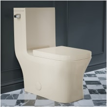 Concorde 1.28 GPF One Piece Elongated Toilet with Left Hand Lever - Seat Included