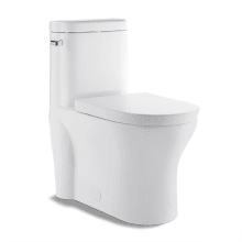 Monaco 1.28 GPF One Piece Elongated Toilet with Left Hand Lever - Seat Included