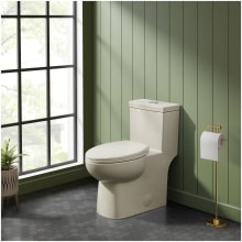 Classe 1.1 GPF One Piece Elongated Toilet with Push Button Flush - Seat Included