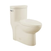 Sublime 1.28 GPF One Piece Elongated Toilet with Left Hand Lever - Seat Included