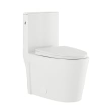 St. Tropez 1.1 / 1.6 GPF Dual Flush One Piece Elongated Toilet with Left Hand Lever - Seat Included