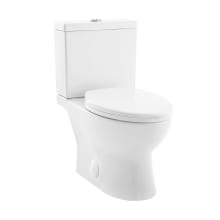 Cache 1.6 GPF Dual Flush Two Piece Elongated Toilet with Top Hand Lever – Seat Included