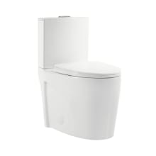 St. Tropez 1.6 GPF Dual Flush Two Piece Elongated Toilet with Push Button Flush - Seat Included