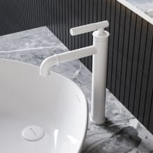 Avallon 1.2 GPM Single Handle Sleek Single Hole High Arc Bathroom Faucet