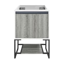 Marseille 24" Single Free Standing Vanity Cabinet Only - Less Vanity Top