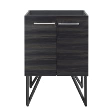 Annecy 24" Single Free Standing Vanity Cabinet Only - Less Vanity Top