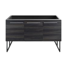 Annecy 60" Double Free Standing Vanity Cabinet Only - Less Vanity Top