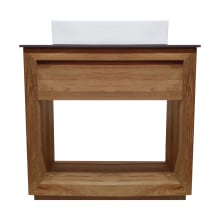 Rennes 19" Free Standing Single Basin Vanity Set with Cabinet