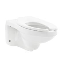 Sirene Wall Mounted Elongated Toilet Bowl Only - Seat Included