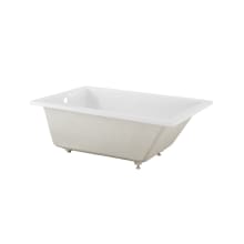 Voltaire 60" Drop In Acrylic Soaking Tub with Reversible Drain and Overflow