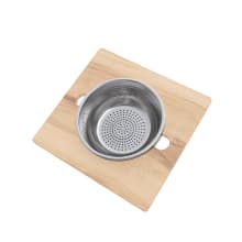 15-3/4" x 16-3/4" Flatform with Colander and Mixing Bowl
