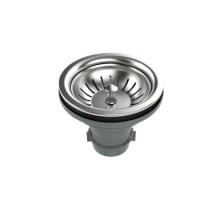 4-1/2" Stainless Steel Slotted Basket Strainer