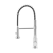 Nouvet 1.5 GPM Single Hole Pre-Rinse Pull Down Kitchen Faucet