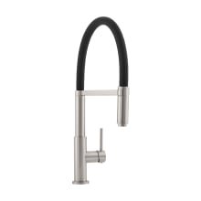 Troyes 1.5 GPM Single Hole Pre-Rinse Pull Down Kitchen Faucet