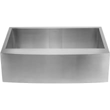 Plaisir 30" Farmhouse Single Basin Stainless Steel Kitchen Sink
