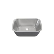 Toulouse 27-1/8" Undermount Single Basin Stainless Steel Kitchen Sink