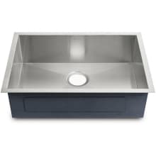 Tourner 27" Undermount Single Basin Stainless Steel Kitchen Sink