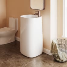 Ivy One Piece Pedestal Sink