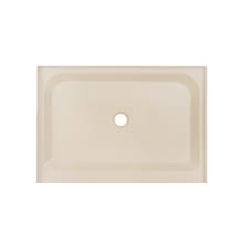 Voltaire 48" x 36" Rectangular Shower Base with Single Threshold, and Center Drain
