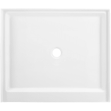 Voltaire 42" x 36" Rectangular Shower Base with Single Threshold and Center Drain