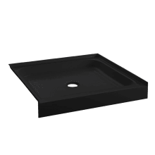 Voltaire 36" x 36" Rectangular Shower Base with Single Threshold and Center Drain