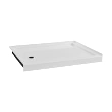 Carre 47-7/8" x 36" Rectangular Shower Base with Single Threshold and Left Drain