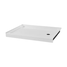 Carre 47-7/8" x 36" Rectangular Shower Base with Single Threshold and Right Drain