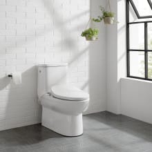 Avancer 1.26 GPF Dual Flush Floor Mounted Elongated Touchless Toilet with Smart Seat Bidet