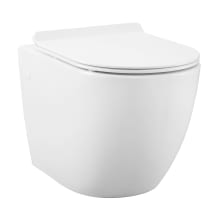 St. Tropez Wall Mounted Elongated Toilet Bowl Only - Seat Included