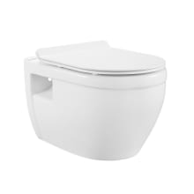 Ivy Wall Mounted Elongated Toilet Bowl Only - Seat Included